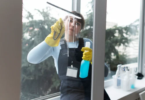 Nettoyage de vitres intérieures et extérieures à Montmain